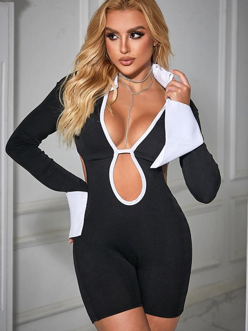 Tummy Tucking Waist Lifting Hip Jumpsuit Womenswear Overalls