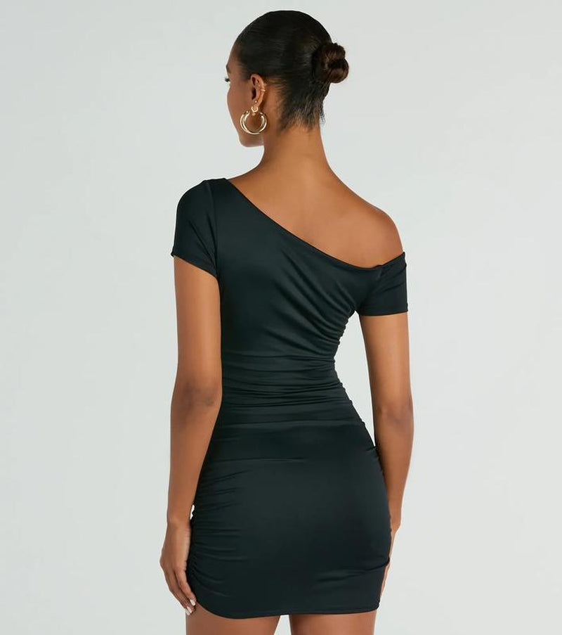 Love the Feeling Short Sleeve Bodycon Mini Dress